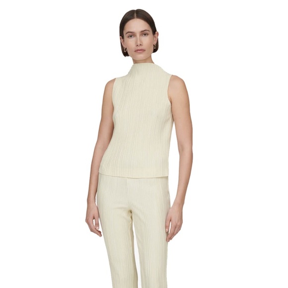 Anine Bing Rondi Top Buttercream Large $175 - Picture 4 of 6